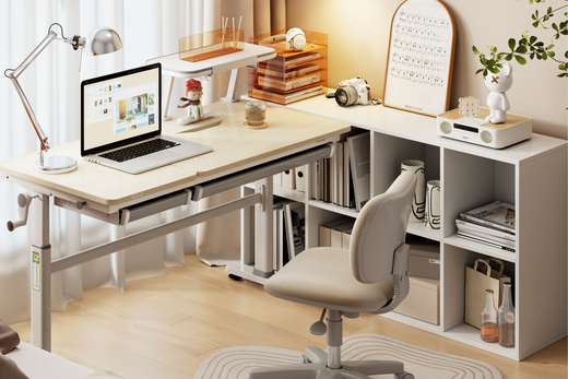 Ergonomie für Kinder: Wie ein höhenverstellbarer Kindertisch die Gesundheit und das Lernen fördert