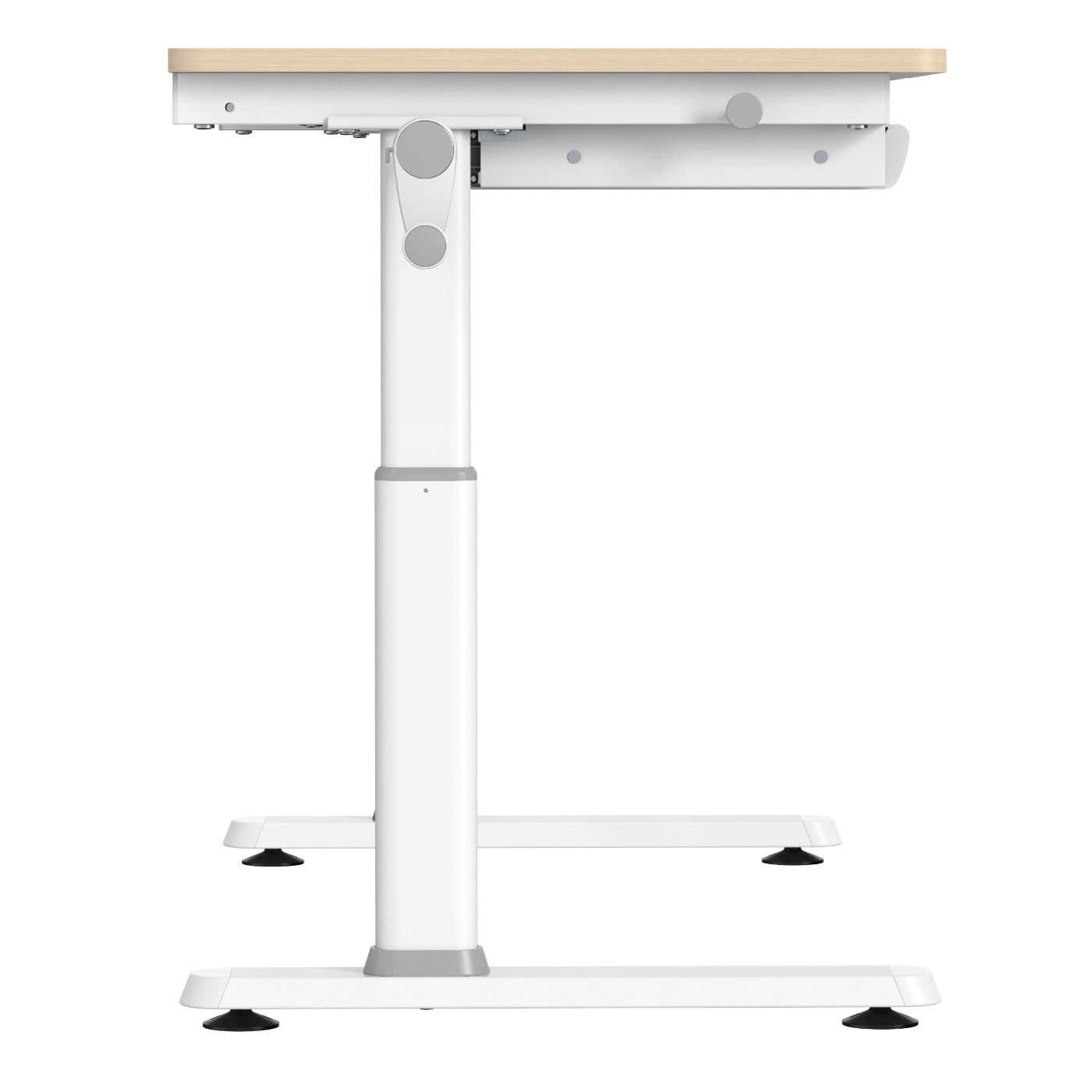 CELIN Kinder Schreibtisch 120x60 cm höhenverstellbar – mit neigbarer Tischplatte & Ablage, Holzoptik, ideal fürs Kinderzimmer & Hausaufgaben