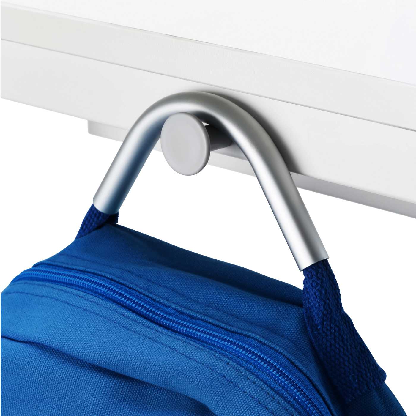 manuell höhenverstellbar Kinder-Schreibtisch mit verstellbarer Tischplatte, Weiß