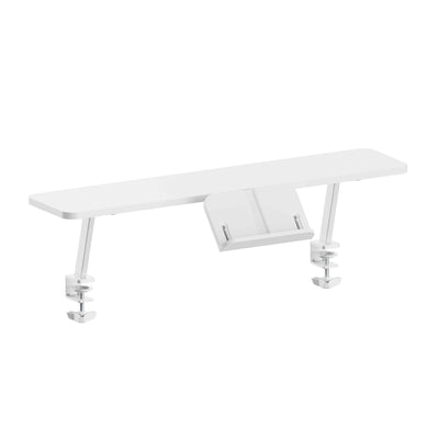 JONA Schreibtischaufsatz mit Buchhalterung, Butler-Aufsatz für Kinder-Schreibtische, platzsparend & funktional, in Weiß