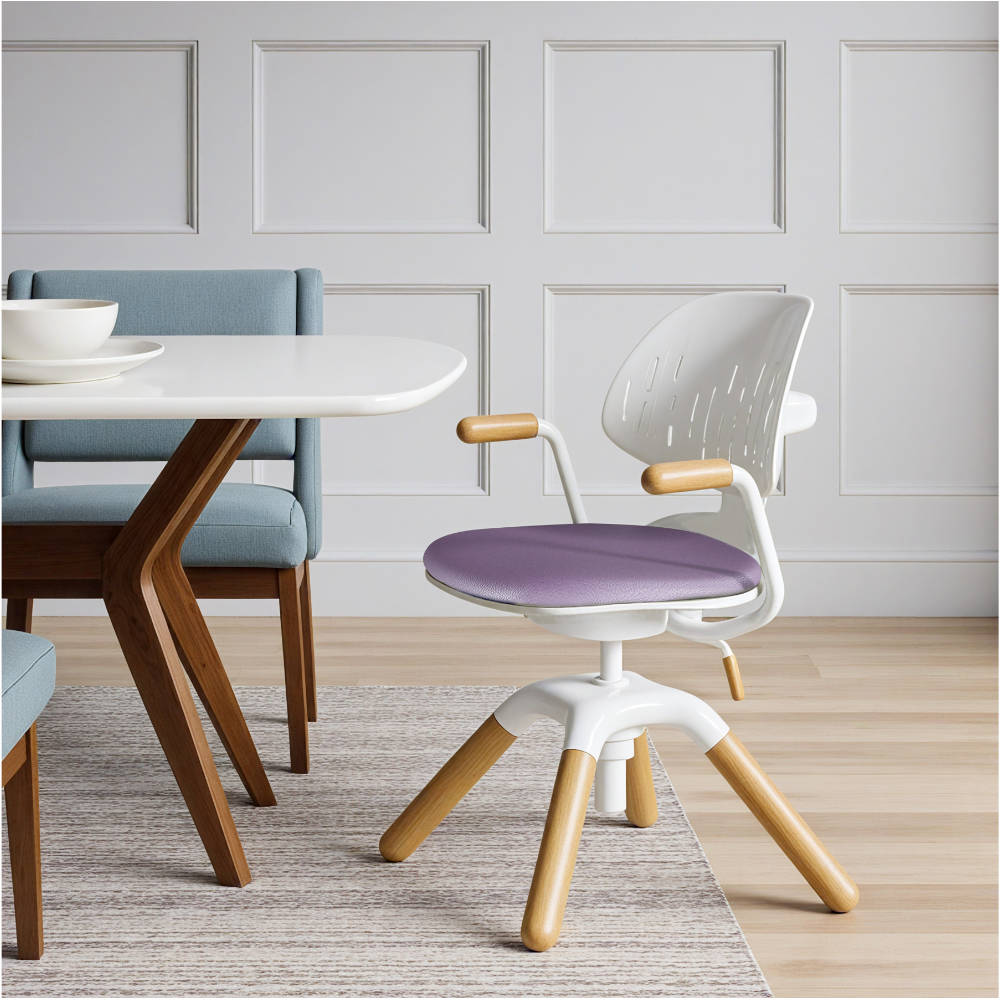 LAURA - design Höhenverstellbarer Kinder-Ergonomiestuhl – Mitwachsend, Stabil und Bequem
