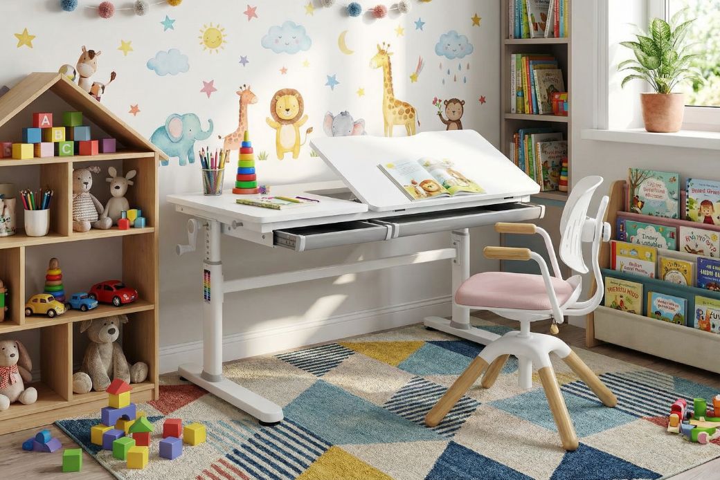 Clevere Möbel für Kinderzimmer: Aufbewahrung und Ästhetik vereint