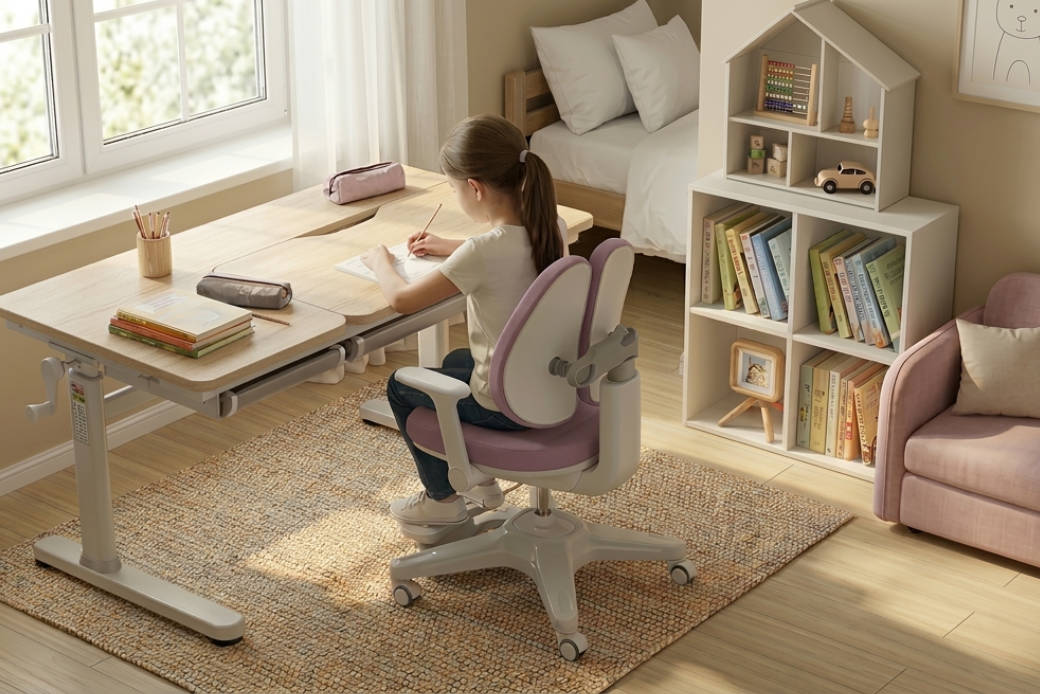 Warum ist ein ergonomischer Kinderschreibtisch unverzichtbar？