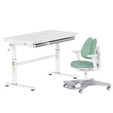 HOKO ELIN & ANTON Healthy Learning Set – mitwachsender Kinderschreibtisch und ergonomischer Kinderstuhl