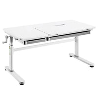 HOKO ELIN Mitwachsender Kinderschreibtisch 120x60 cm für Hausaufgaben und Lernen
