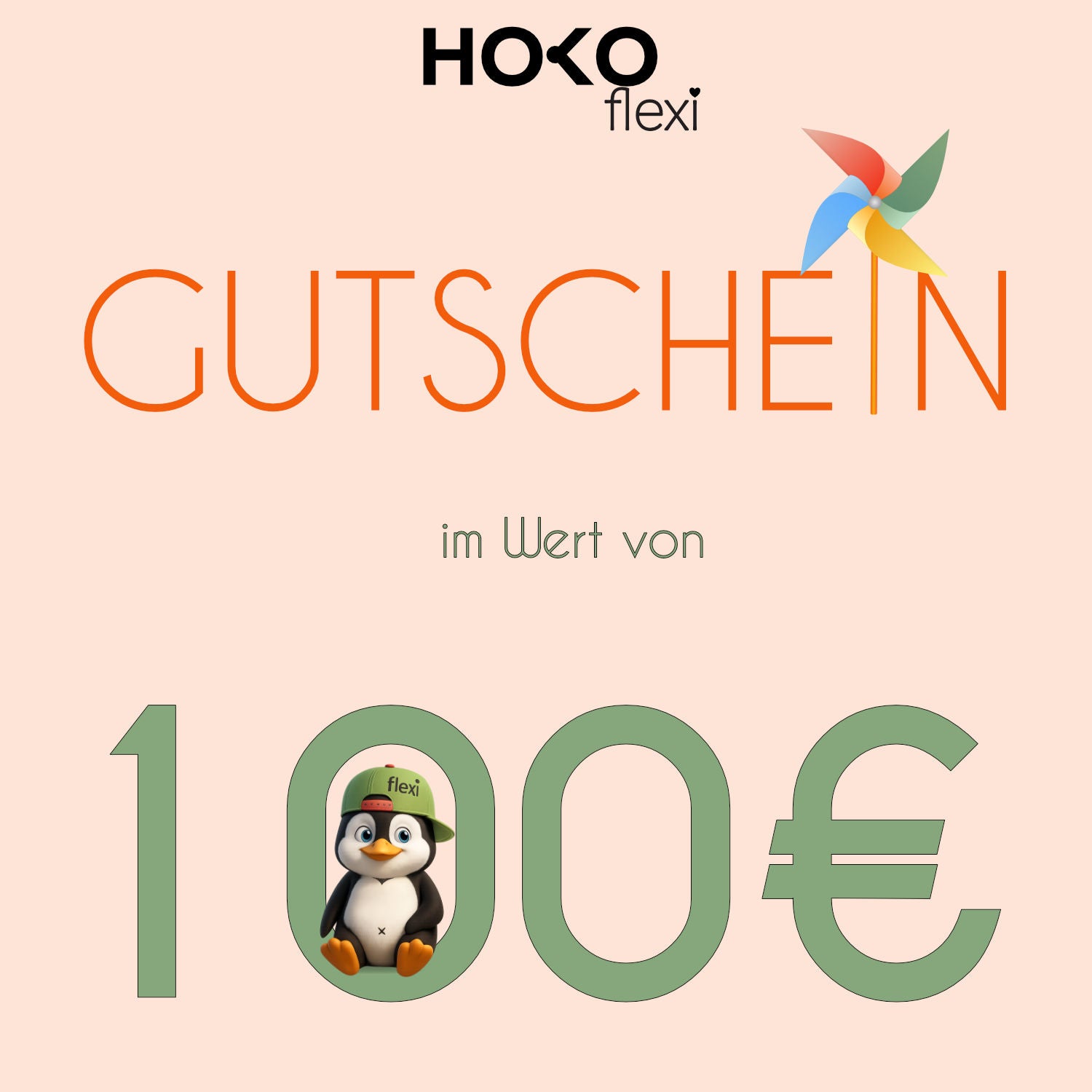 HOKO-Flexi Geschenkgutscheine 10–300 €, perfekt für Geburtstag, Feiertage & Schulanfang