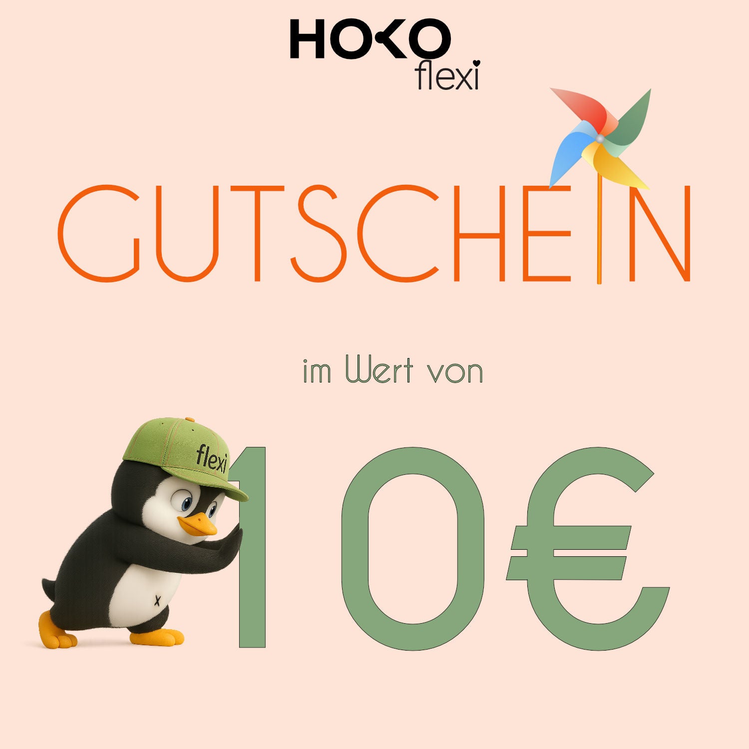 HOKO-Flexi Geschenkgutscheine 10–300 €, perfekt für Geburtstag, Feiertage & Schulanfang