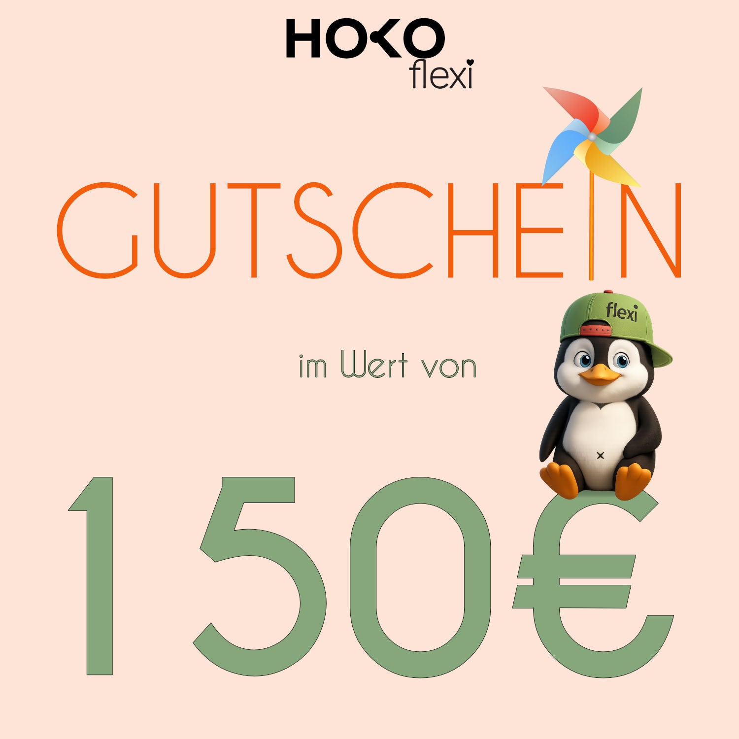 HOKO-Flexi Geschenkgutscheine 10–300 €, perfekt für Geburtstag, Feiertage & Schulanfang