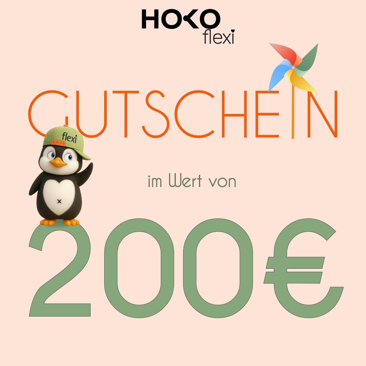 HOKO-Flexi Geschenkgutscheine 10–300 €, perfekt für Geburtstag, Feiertage & Schulanfang