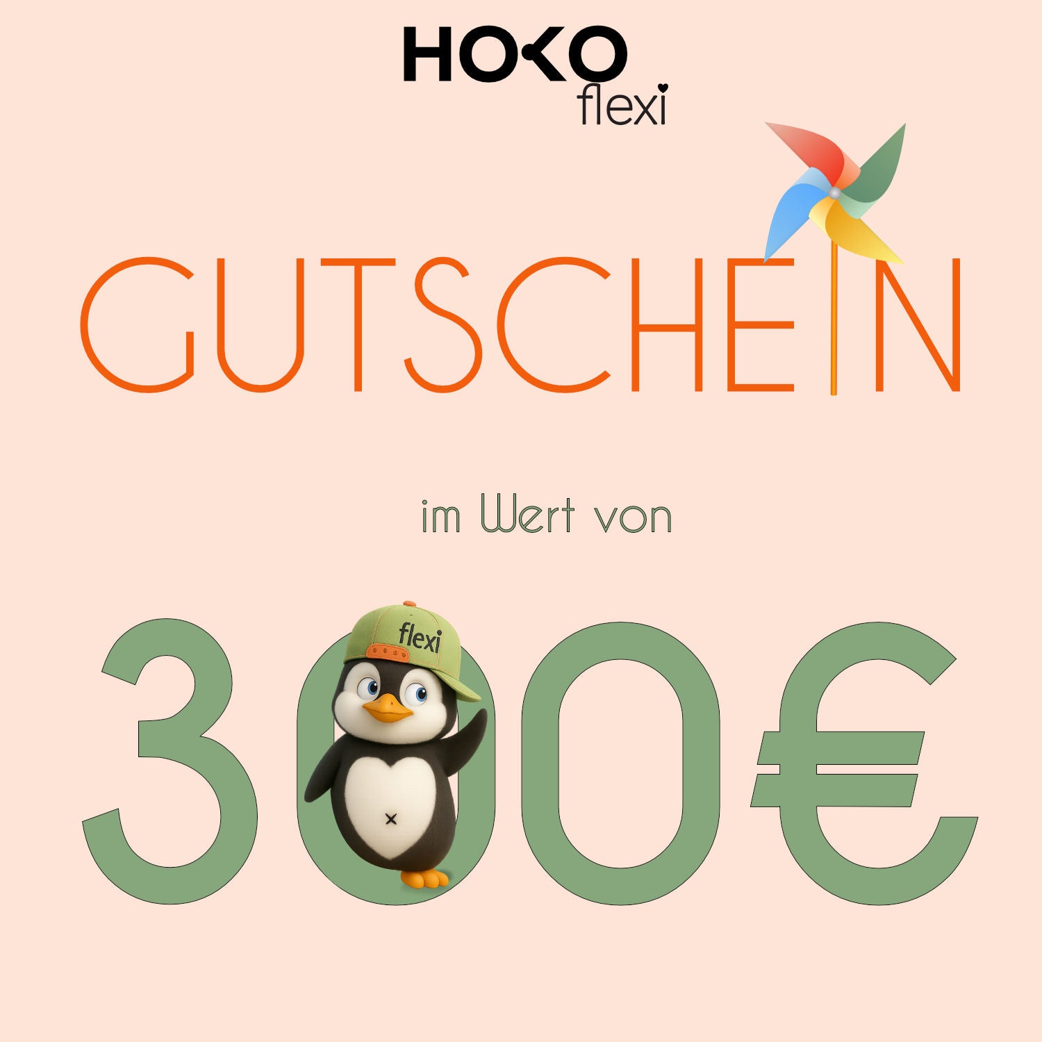 HOKO-Flexi Geschenkgutscheine 10–300 €, perfekt für Geburtstag, Feiertage & Schulanfang